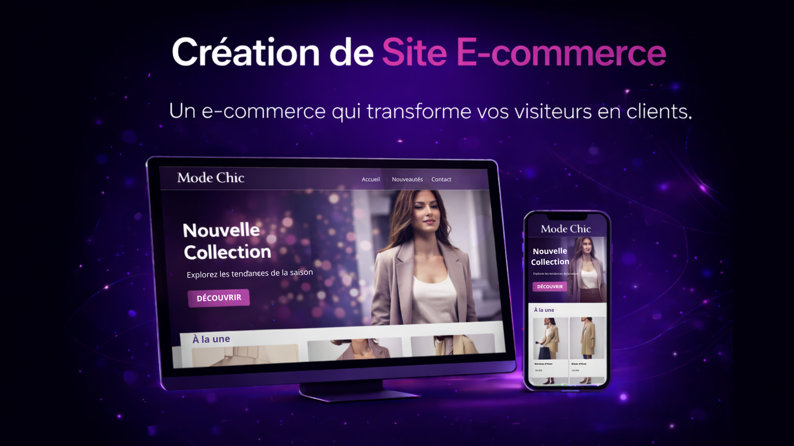 Création site e-commerce